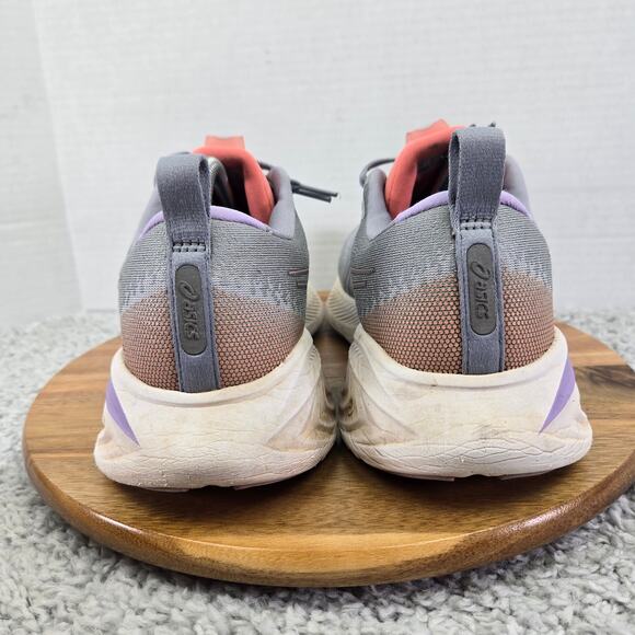 Asics Gel-Cumulus 25 Gray Purple Gym Daily Athletic Road Running Shoe Women 10.5 - Picture 2 of 14